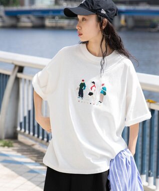 WEGO 【ユニセックス着用ITEM/綿100%/MLサイズ展開】CITY　BOYS　T（S） ホワイト