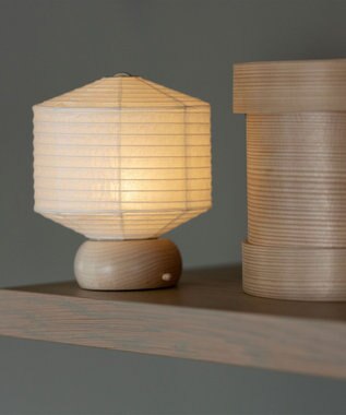 ちょうちん堂 【月白】YAGASURI 矢絣 ちょうちん ライト ホワイト