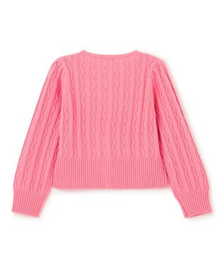 TOCCA 【洗える】ICE BOX CARDIGAN カーディガン ピンク系