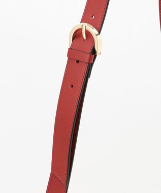 23区 【CLASSY.12月号掲載】RAFFINATA バンブー トートバッグ レッド系