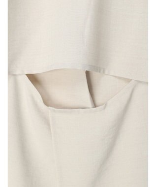 earth music&ecology バックデザインジレ Beige