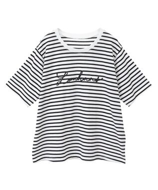 Green Parks リボンレギュラーＴシャツ Dark Gray