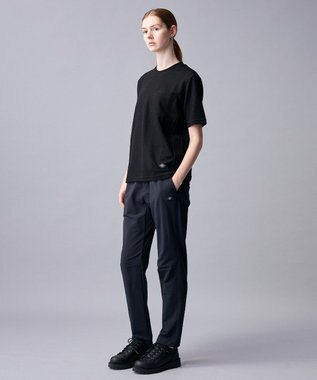 JOSEPH ABBOUD MOUNTAIN 【ゆったり】グリットワッフル アウトドアTシャツ ライトグレー系