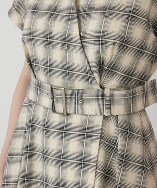 GRACE CONTINENTAL ラップフレアワンピース キナリ