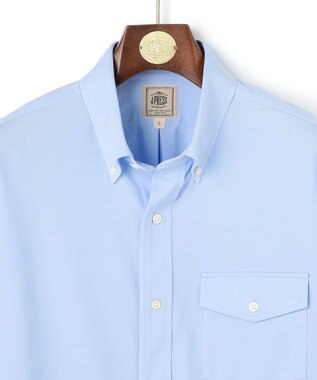 J.PRESS MEN 【KANEMASA JERSEY】ボタンダウン シャツ サックスブルー系