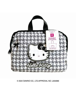 ROOTOTE 8395【サンリオ】IP.グランデ.パッカブル.ハローキティ-A 01：ハウンドトゥース