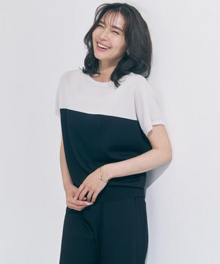 UNFILO 【新色追加】スゴ機能美ニット コンパクト [NEW]バイカラー