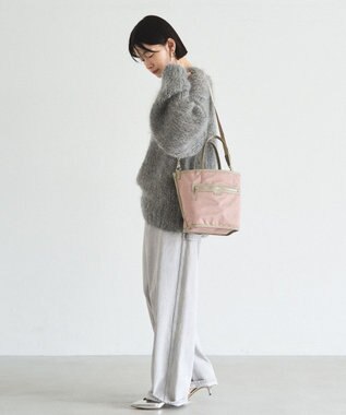 russet リバーシブル2wayトートバッグ(CE-1667) BeigePink