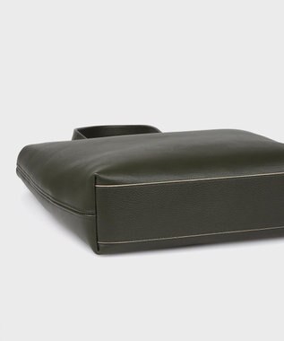 Paul Smith ダブルフェイスレザー トートバッグ オリーブ
