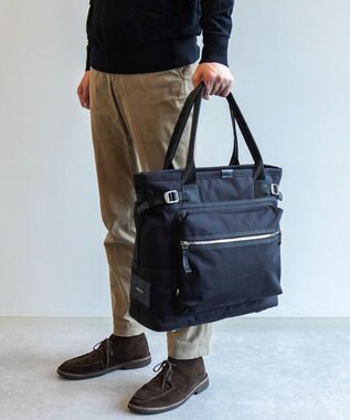 ACE BAGS & LUGGAGE Orobianco ピオニエーレ トートバッグ 撥水加工 A4サイズ 13.3inchPC収納 24L 870g 92934 オロビアンコ ブラック