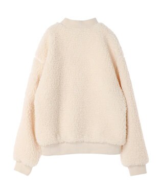 Green Parks ・Ｄｏｕｂｌｅ　Ｆｌａｇｓ　　ボアブルゾン Ivory