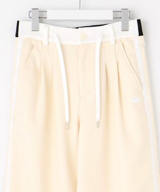 PW CIRCULUS 【WOMEN】イージーワイドパンツ ゴルフウェア レディース アイボリー系