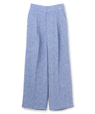TOCCA 【洗える】MIST TWEED パンツ ブルー系5