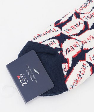 23区GOLF 【WOMEN】アンクルソックス ネイビー系5