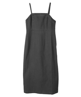 earth music&ecology 綿ツイルジャンスカ Charcoal Gray