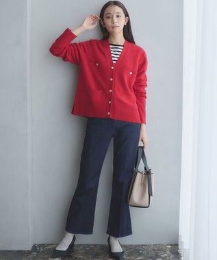 組曲 コットンバスクロング Tシャツ アイボリー系1