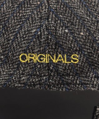 J.PRESS MEN 【J.PRESS ORIGINALS】Lambs Tweed Logo Cap グレー系1