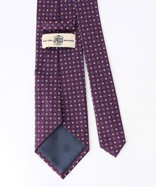 J.PRESS MEN 【J.PRESS SPUN SILK COLLECTION】ヴィンテージジャガード ネクタイ パープル系7