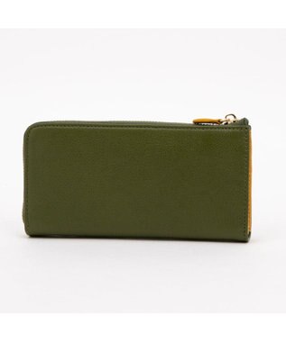 UNBILLION アトランタ ATLANTA / 牛革L字ファスナー長財布 グリーン