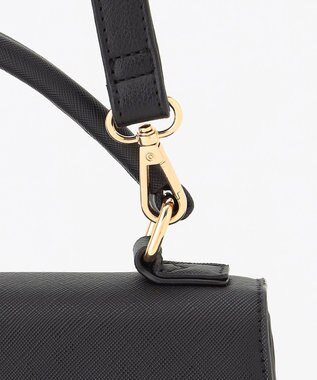 ANY SIS 【2WAY】メタルバックルワンショルダー バッグ ブラック