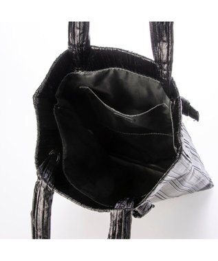 UNBILLION カカトゥ kakatoo / シャインプリーツトートバッグ ブラック