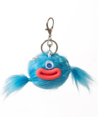 WEGO キャンディモンスターぬいぐるみキーホルダー ブルー