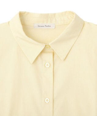 Green Parks ＳＥＴ２点シャツ＋レースビスチェ Yellow