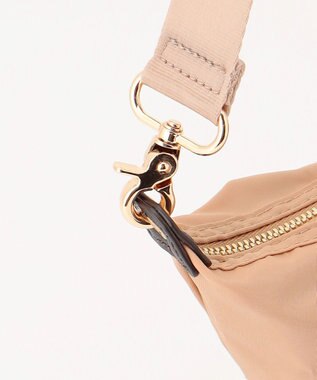 LA BAGAGERIE ウォータープルーフナイロン　2WAYハンドバッグ ベージュ