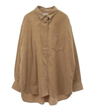 CRAFT STANDARD BOUTIQUE コーデュロイシャツ Camel