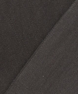 ICB 【吸水速乾機能付き】ペーパーコットンリネンツイル　ノーカラージャケット チャコール系