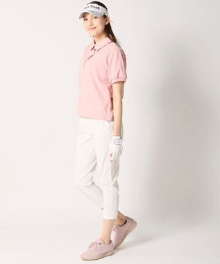 FILA GOLF／marie claire 【marie claire SPORT】 バックベンチレーションプルオーバー ピンク
