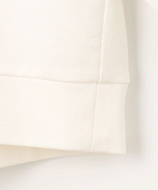 組曲 L 【WEB限定】ランタンスリーブミニ裏毛 プルオーバー アイボリー系