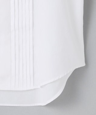 GOTAIRIKU 【WEAR BLACK】ブザム比翼ウィングカラー ドレスシャツ ホワイト系