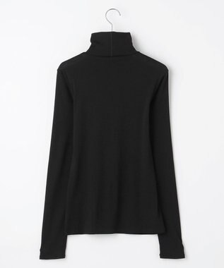 23区 L 【見上愛さん着用/LEE10月号掲載】レイヤードタートル カットソー ブラック系