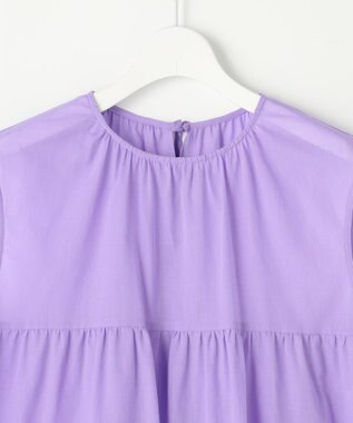自由区 S ノースリーブコットン ブラウス ラベンダー