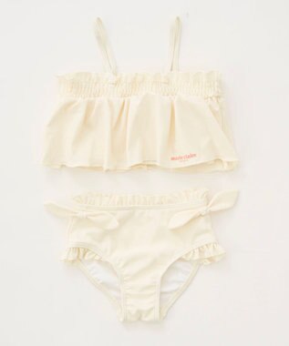 OP／FILA 【marie claire ENFANTS】ニットリブセパレート水着