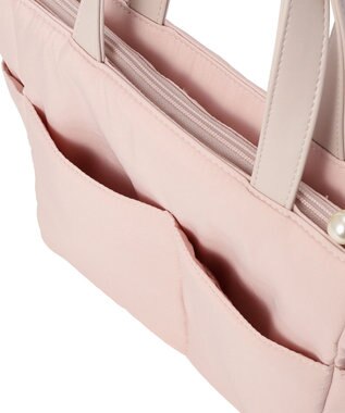 Maison de FLEUR 撥水加工２Ｗａｙトートバッグ Pink