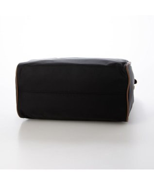 UNBILLION ペルケ perche / ナイロン牛革付属テープショルダー2wayボストンL ブラック