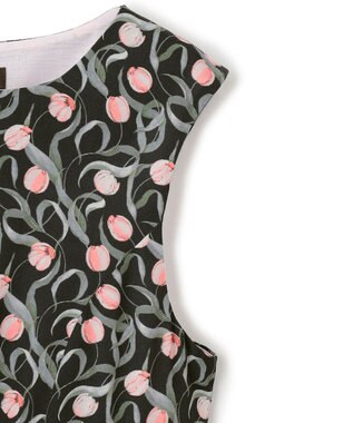 TOCCA 【美人百花掲載】【WEB限定・洗える・消臭】TULIP BABYS ドレス ブラック系5