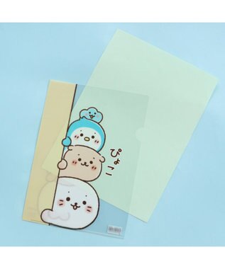 Mother garden しろたん A4クリアファイル 3点セット 《顔ぼんつみつみ/数学/みんなでぴょこ》 -