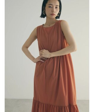 Green Parks armonia.バッククロスワンピース Orange