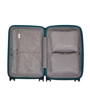 ACE BAGS & LUGGAGE 【WEB限定】ACE クレスタS スーツケース 35/42L 機内持ち込み ストッパー付き 09161 エース ブルーグリーン