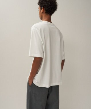 ATON DRY COTTON JERSEY | クルーネックTシャツ - UNISEX WHITE