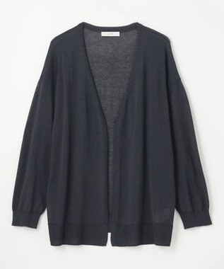 ANY トッパーニットカーディガン チャコール