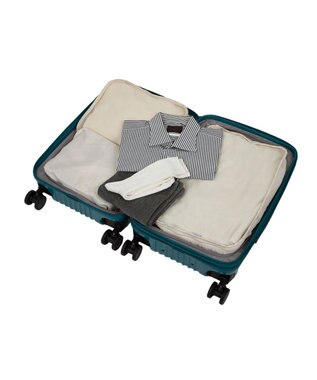 ACE BAGS & LUGGAGE 【WEB限定】ACE クレスタS スーツケース 35/42L 機内持ち込み ストッパー付き 09161 エース ブルーグリーン