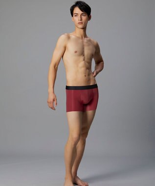 WACOAL MEN WACOAL MEN ボクサーパンツ 【気持ちいいパンツ】 動いてもズレにくい フロントの安定性・快適性 前閉じ 下着 メンズ WT3428 /ワコールメン レッド