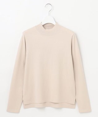 J.PRESS LADIES 【洗える】PRINCE ハイネック ニット ベージュ系