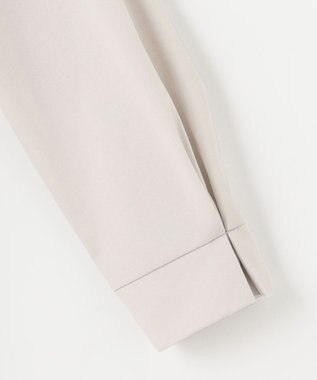 J.PRESS LADIES ベーシックジャージー ロングTシャツ カットソー ライトグレー系