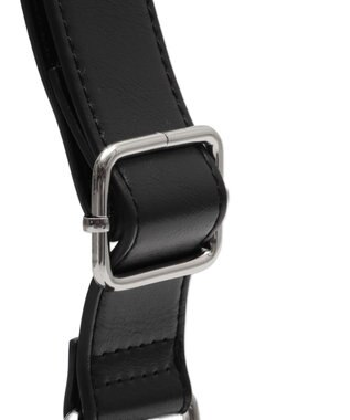 WEGO キラキラチャーム付きベルトショルダー ブラック