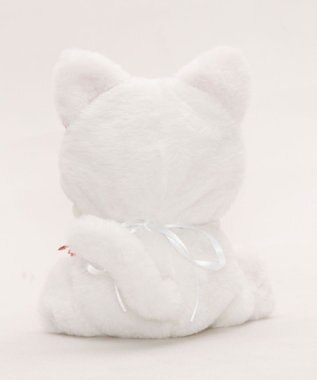 WEGO 【痛バ＆推し活グッズ】ぬいおすわりにゃんこ15cm レッド